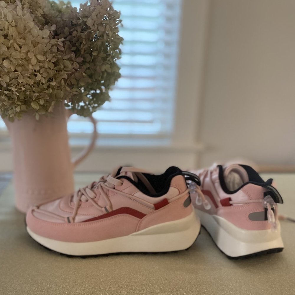 Pink Lily Sneakers